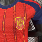 26/27 Spain Home Player Version Women Soccer Jersey#女
