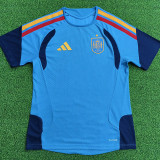 26/27 Spain Blue Player Version Training Shirts球员版