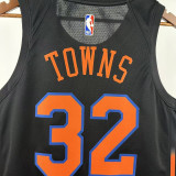 25/26 KNICKS TOWNS #32 Black Limited  Edition Top Quality Hot Pressing NBA Jersey