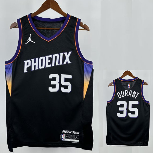 25/26 SUNS DURANT #35 Black Limited Edition Top Quality Hot Pressing Retro NBA Jersey