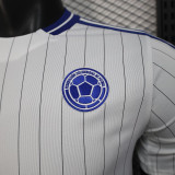26/27 Colombia Leisure Retro White Player Version Soccer Jersey