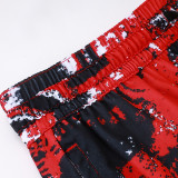 26/27 Flying Man Casual NBA Edition sunset shorts#C2528