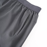 2026 AD Grey Double Layered Sports Shorts#A2003白标灰色
