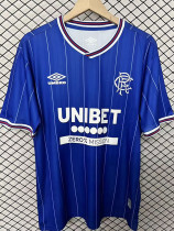 26-27 Rangers Home Fans Soccer Jersey