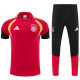 26/27 Germany Red polo shirts pants suit