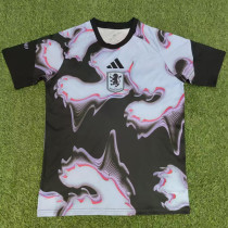 26-27 Aston Villa Black Training Shirts