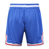 26/27 Flying Man Casual NBA Edition Mesh blue shorts#A2512