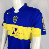 2005 Boca Juniors 100th Anniversary Edition Retro Soccer Jersey