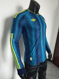 26-27 Colombia Away Long Sleeve Player Version Soccer Jersey