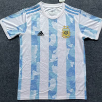 2021 Argentina Home Fans Soccer Jersey