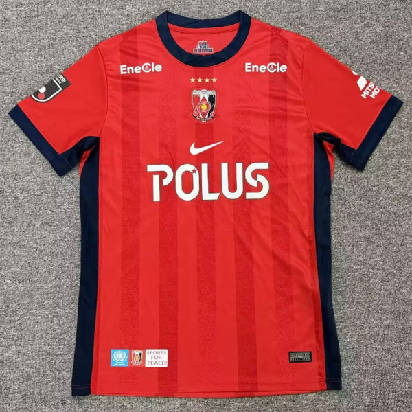 26/27 Urawa Red Diamonds Red Fans Soccer Jersey 浦和红钻