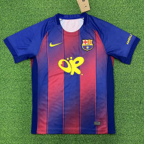 25/26 BAR Home Print Personalized AD Fans Soccer Jersey