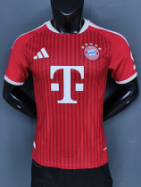 25/26 Bayern Home Player Version Soccer Jersey