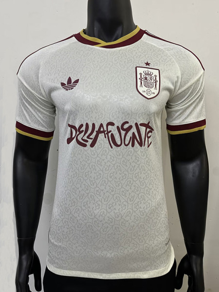 26/27 Spain Away Player Version Soccer Jersey(Chest advertisement胸前广告)