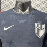 26/27 USA Away Player Version Long Sleeve Soccer Jersey