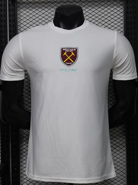 26/27 West Ham Leisure Edition White Player Version Soccer Jersey