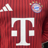 26/27 Bayern Home Player Version Long Sleeve Soccer Jersey