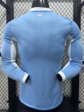 26/27 Man City Home Player Version Long Sleeve Soccer Jersey