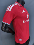 26/27 Man Utd Home Player Version Soccer Jersey