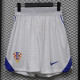 26/27Croatia Home Player Version Shorts Pants