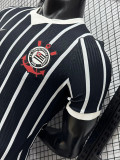 26/27 Corinthians Away Player Version Soccer Jersey(Print all sponsors)球员全广告