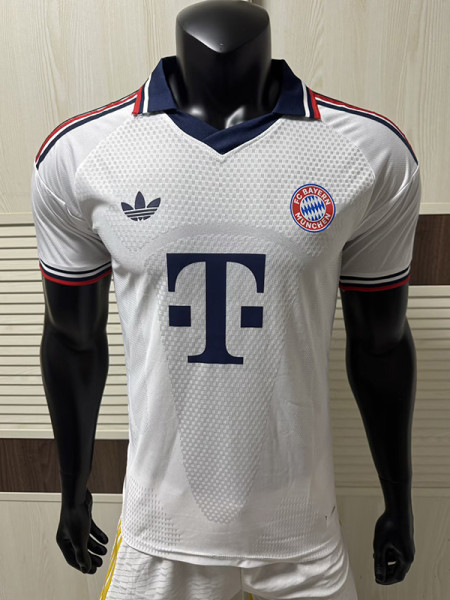 26/27 Bayern Special Edition White Player Version Soccer Jersey