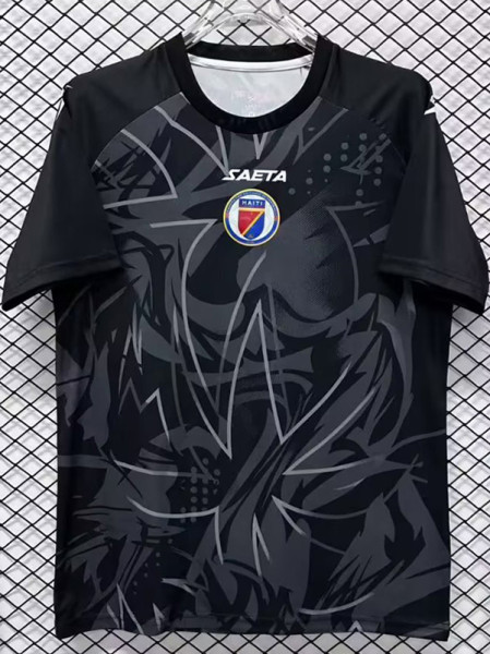 26/27 Haïti Special Edition Black Fans Soccer Jersey