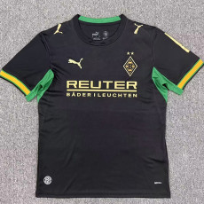 26/27 Monchengladbach Away Fans Soccer Jersey(左袖广告）