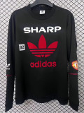 1990/1992  Man Utd Black Retro Hoody