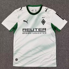 26/27 Monchengladbach Home Fans Soccer Jersey(左袖广告）
