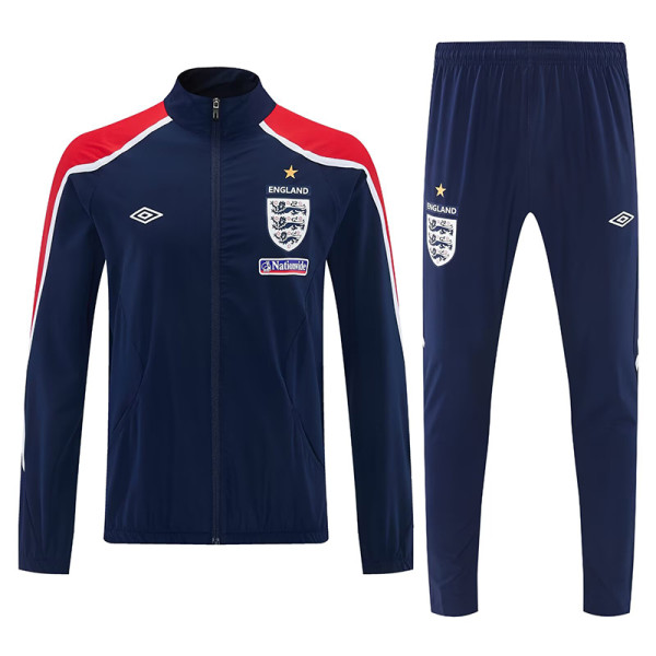 26/27 England Royal Blue Windbreaker Tracksuit