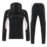 26/27 CHE Black Hooded Windbreaker Tracksuit