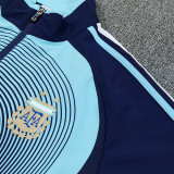 26/27 Argentina Royal Blue Windbreaker Tracksuit