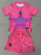26/27 France Goalkeeper Pink Kids Soccer Jersey