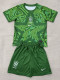 26/27 Brazil Goalkeeper Green Kids Soccer Jersey