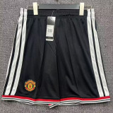 26/27 Man Utd Home Black Shorts Pants