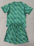 26/27 France Goalkeeper Green Kids Soccer Jersey