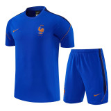 26/27 France Blue Training Short Suit