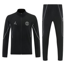 26/27 PSG Black Windbreaker Tracksuit