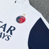 26/27 PSG White Half Pull Tracksuit# (半拉链)