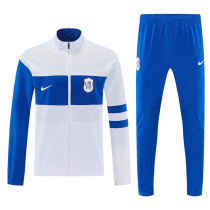26/27 CHE Whhite & Blue Windbreaker Tracksuit