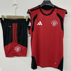 26/27 Man Utd Red Tank top and shorts suit
