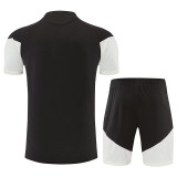 26/27 Flamengo Black Training Shorts Suit