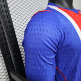 26/27 PSG Home Player Version Long Sleeve Soccer Jersey