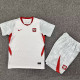 26/27 Poland Home Kids Soccer Jersey