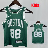 CELTICS QUETA #88 Green Top Quality Hot Pressing NBA Jersey(童装)