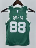 CELTICS QUETA #88 Green Top Quality Hot Pressing NBA Jersey(童装)