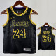 LAKERS BAYANT#24 Snakeskin Black Kids Top Quality Hot Pressing NBA Jersey(童装)
