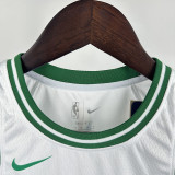CELTICS QUETA #88 White Top Quality Hot Pressing NBA Jersey(童装)