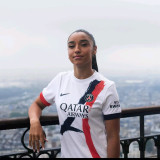 25/26 PSG Away Fans (With embroidery Two stars)Soccer Jersey(前带刺绣双星）